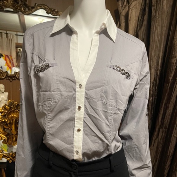 Express the ESSENTIAL Barrel ARENA Style Shirt - Picture 2 of 6